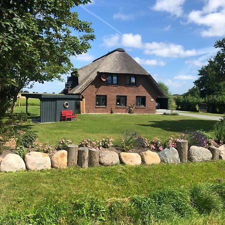 Appartements unter Reet Tumlauer Koog Exterior foto