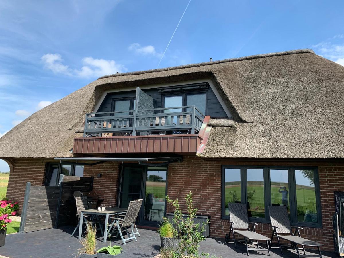 Appartements unter Reet Tumlauer Koog Exterior foto