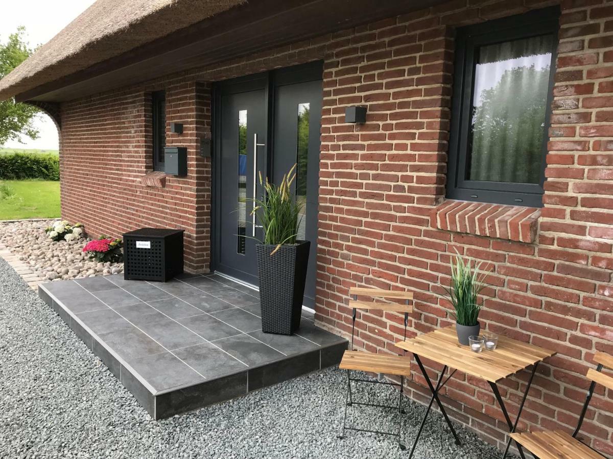 Appartements unter Reet Tumlauer Koog Exterior foto